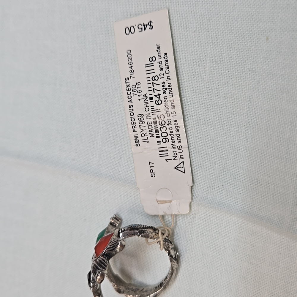 NEW Lucky Brand Silver Dragonfly Ring! - Picture 4 of 6